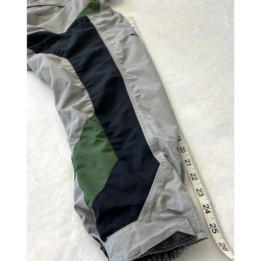 Columbia XCO Storm Dry Insulated Windbreaker Jacket Men M Black Grey Nylon Logo